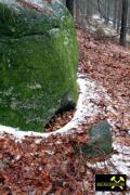 Findling 5 bei Haselberg nahe Wierzen in der Märkischen Schweiz, Brandenburg, (D) (7) 24. Januar 2016.JPG